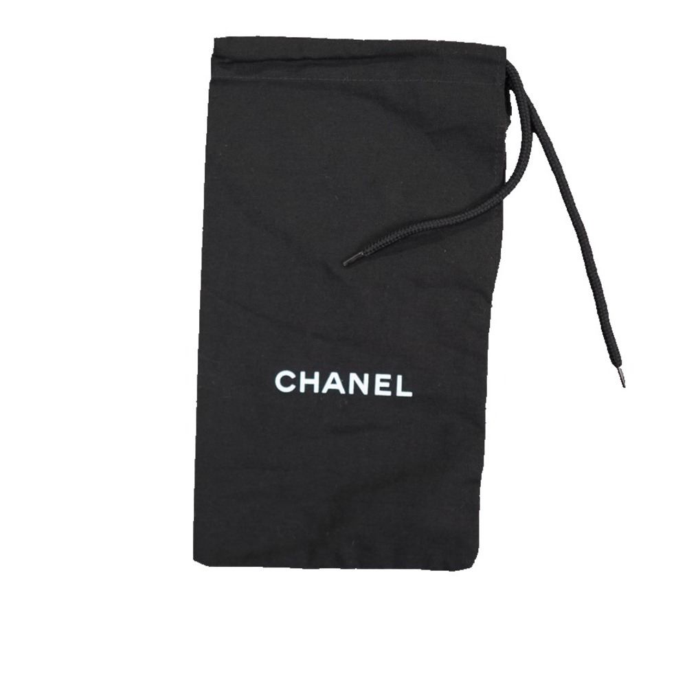Chanel Set of 2‎ 8x12 Black Dust Bags Travel Storage Drawstring
